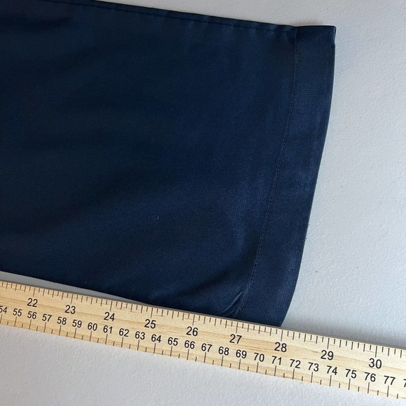 Betabrand Men’s Best‎ Travel Pants Flat Front Size 34x28** Navy Blue - Picture 6 of 7